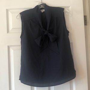 Navy blouse